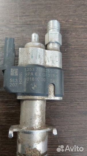 Форсунка топливная Bmw X6M E71 S63B44A 2009