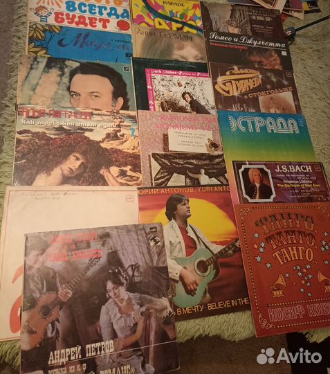 Виниловые пластинки СССР