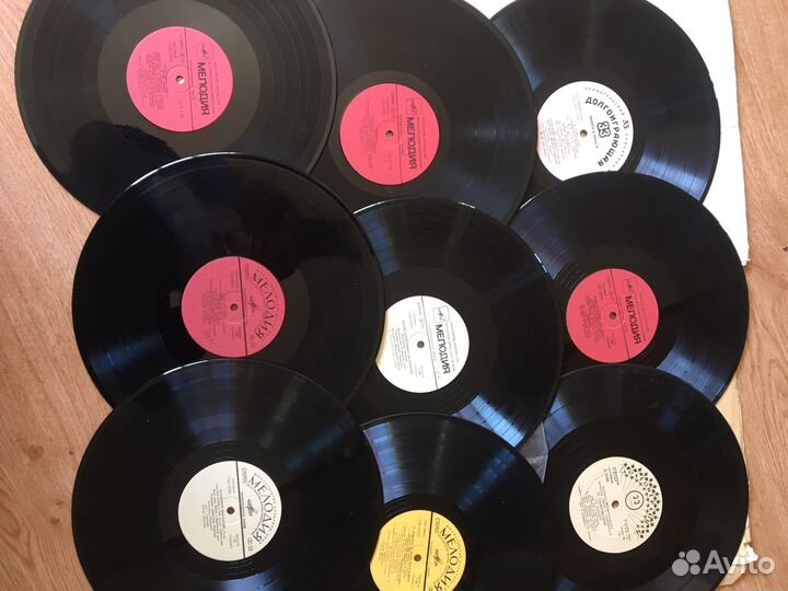 Виниловые пластинки СССР