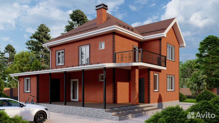 3D визуализация экстерьера, интерьера