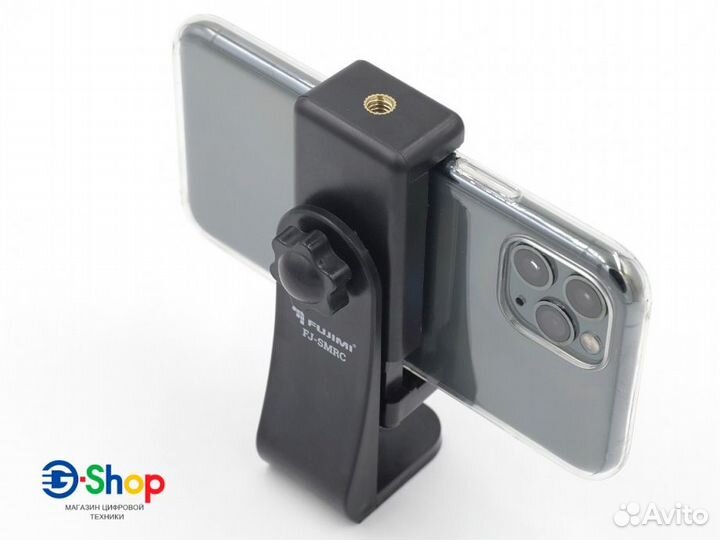 Поворотное Крепление Смартфона на Штатив + гор.баш