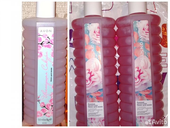 Пена для ванн 500мл и 1000мл avon