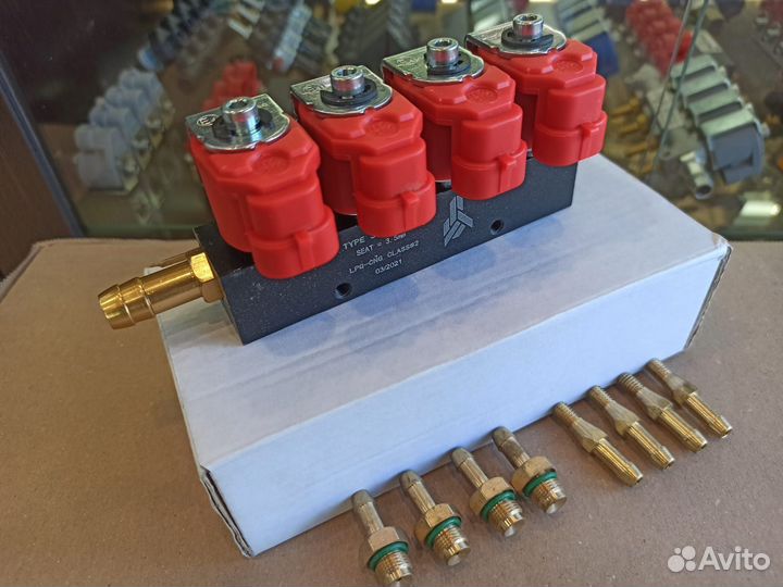 Газовые форсунки Alpha 4 гбо