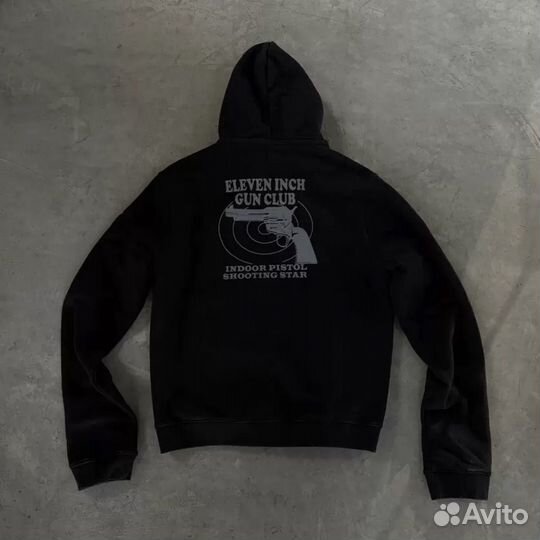 Зип худи Vetements Eleven Inch Gun Club