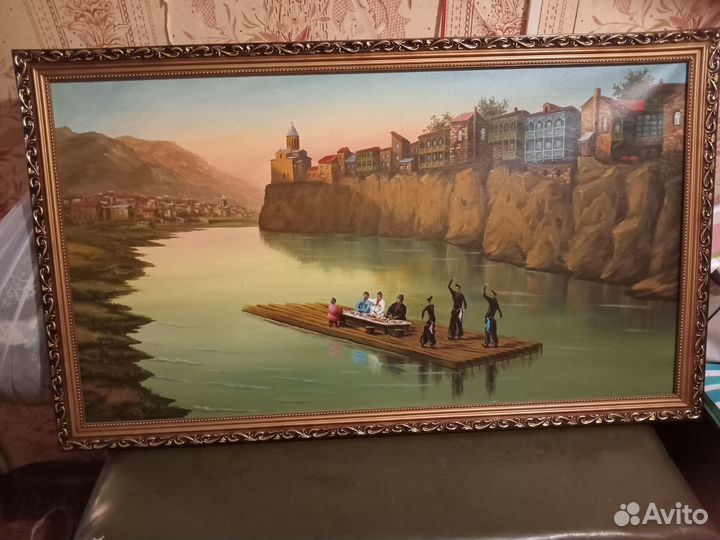 Картина маслом на холсте большая