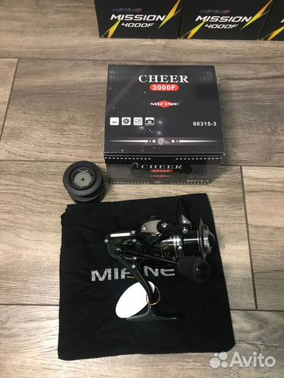 Катушки безынерционные для спиннинга/фидера