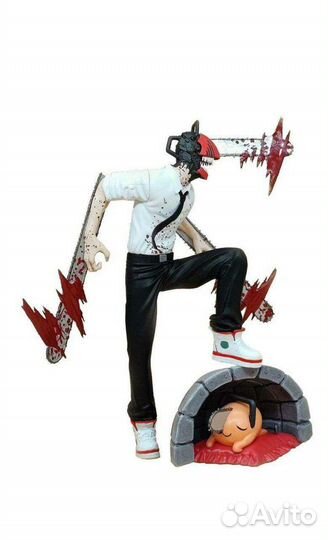 Аниме фигурка Человек бензопила Дэнджи