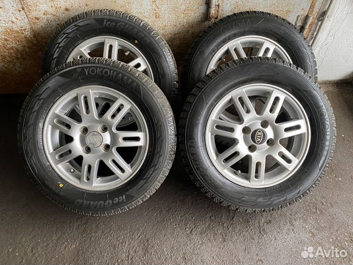 R14 Yokohama IceGuard Stud IG65 185/65, PCD 4x100 DIA 54.1