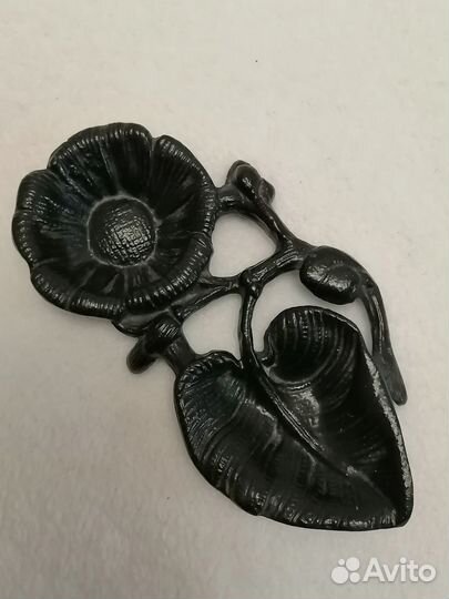 Пепельница, цветок, чугун. Касли 1987 г