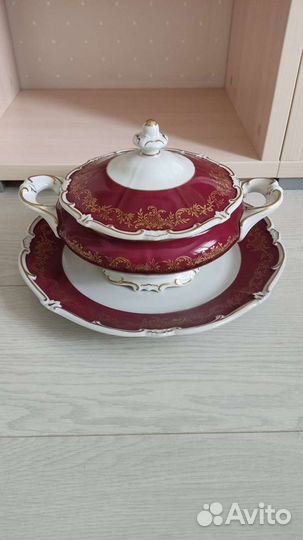 Супница и блюдо Weimar. Германия