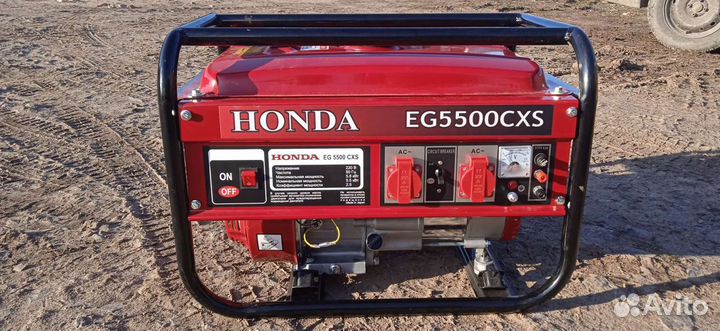 Генератор бензиновый honda eg 5500cxs