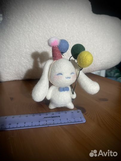 Синнаморолл (cinnsmoroll) из шерсти