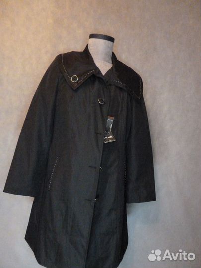 Плащ женский новый черный
