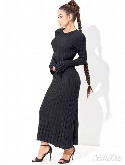 Стильное платье- лапша. Новое