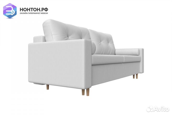 Диван пантограф Белфаст экокожа белая