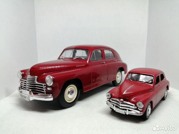 Модель Warszawa M20 в масштабе 1:24