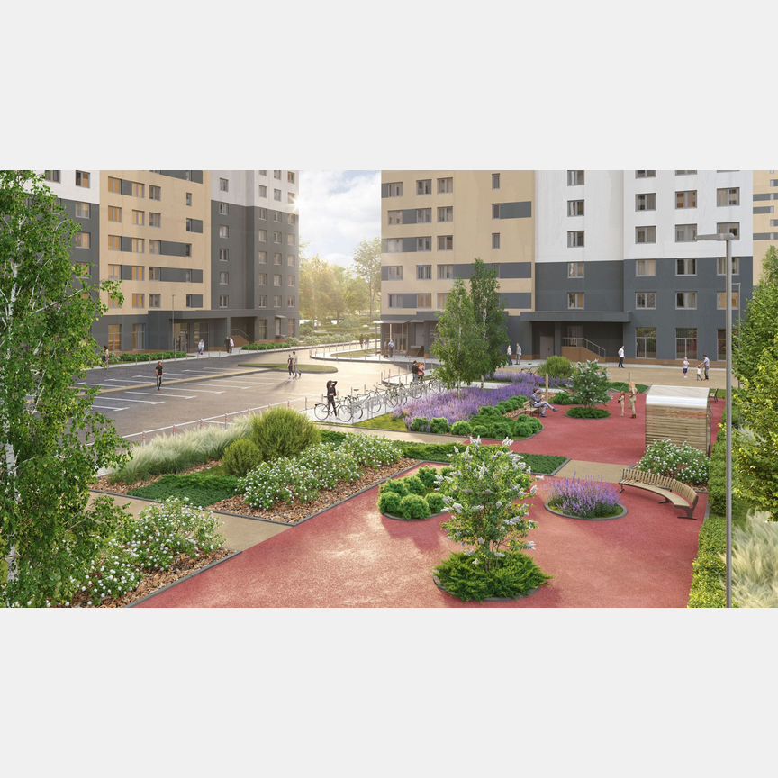 2-к. квартира, 44,3 м², 22/25 эт.