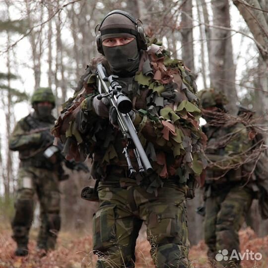 SnigelDesign 3D Operator Ghillie Camouflage Jacket