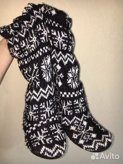 Тапки домашние женские сапоги тапочки сапожки