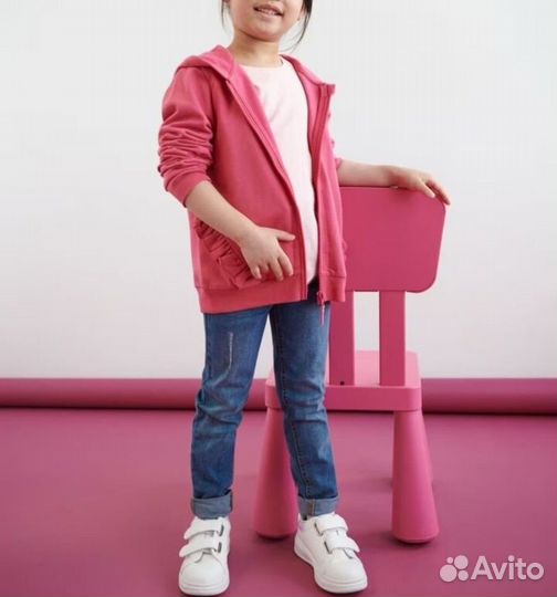 Толстовка утепленная для девочки