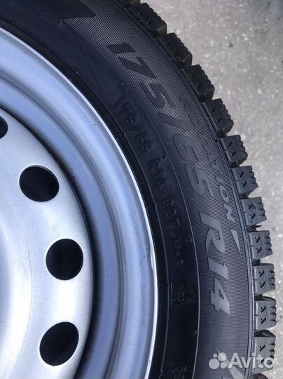 Зима 175/65/14 диски 4*100