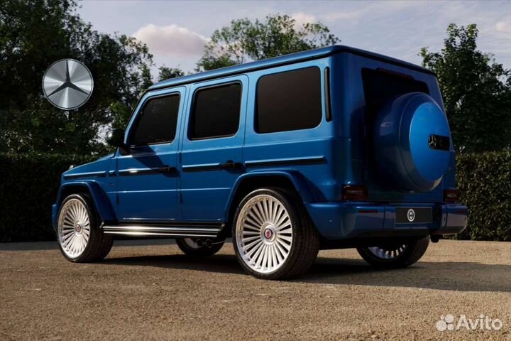 Кованые диски R24 на Mercedes-Benz AMG G63