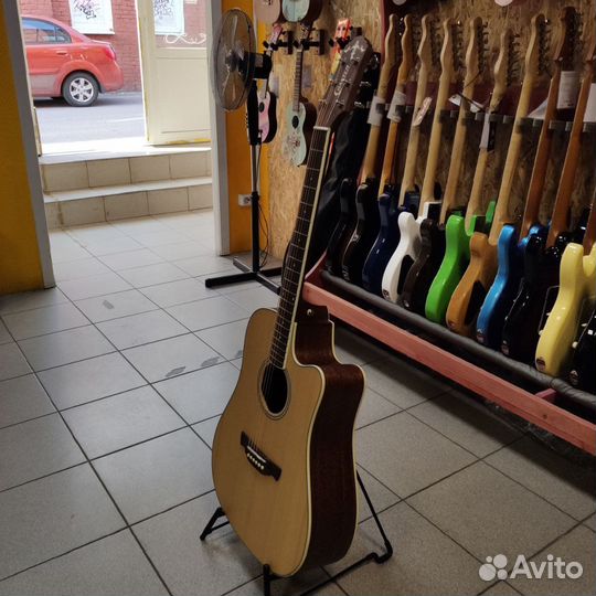 Электроакустическая гитара Crafter DE-6 Dreadnough