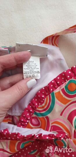 Летнее платье для девочки