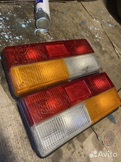 Гравированные задние фонари 2107