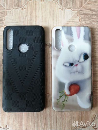 2 Чехла силиконовых для Honor 9X / Huawei P Smart