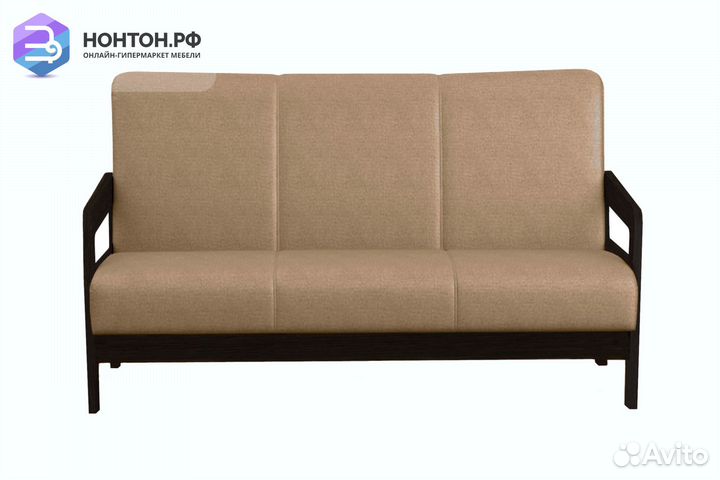 Диван книжка Вега-34 бежевый