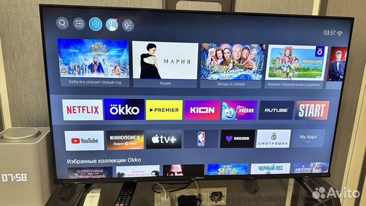 Телевизор hisense 43a6bg