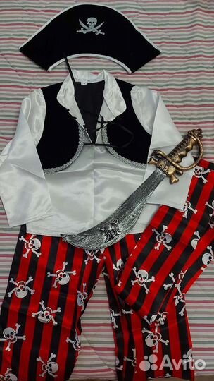 Новогодний костюм Пират Р.28