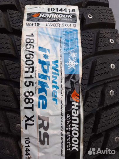 Hankook Winter I'Pike RS W419 185/60 R15