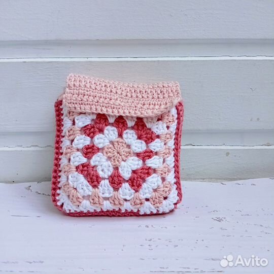 Косметичка ручная работа вязаная