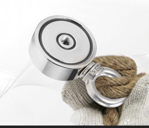 Поисковой двухсторонний магнит 120кг