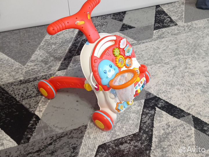 Ходунки детские два в одном и стол для развития