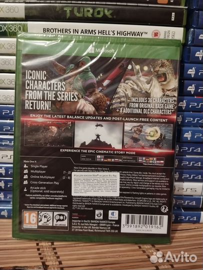 Игры на Xbox One Xbox x Tekken 7 legendary edition