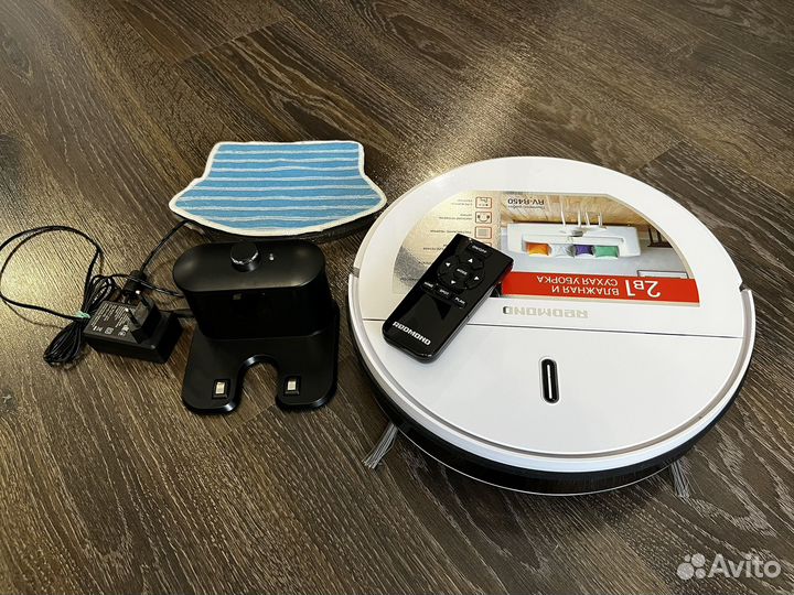 Робот пылесос redmond rv r450