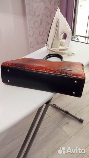 Сумка женская, новая, кожзам, под рептилию