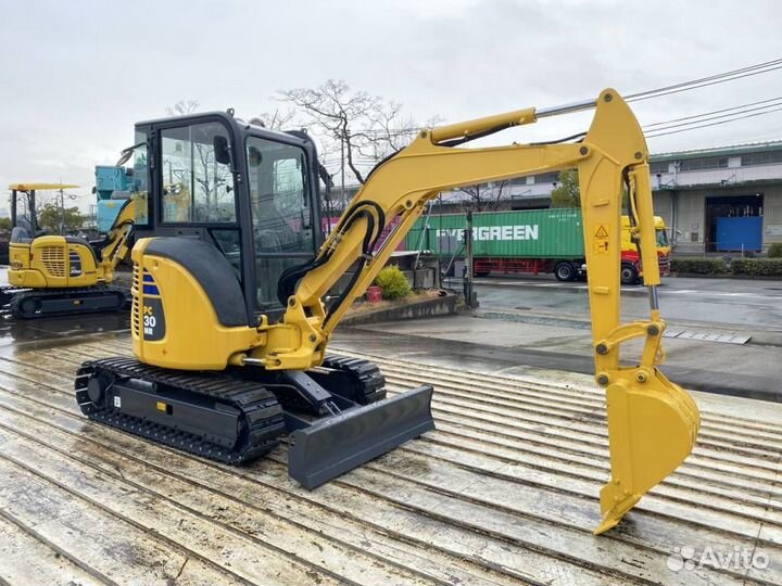 Мини-экскаватор Komatsu PC30MR-3, 2012