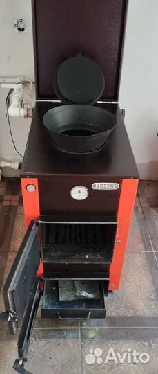 Твердотопливный котел
