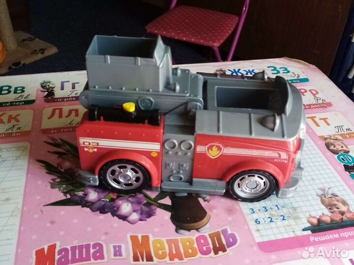 Машина пожарная трансформер