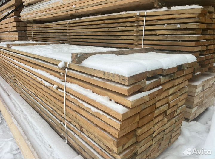 Брус обрезной 100х200х6000мм с доставкой