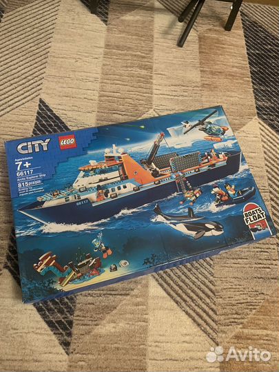 Lego City Исследователь Арктики Корабль 66117