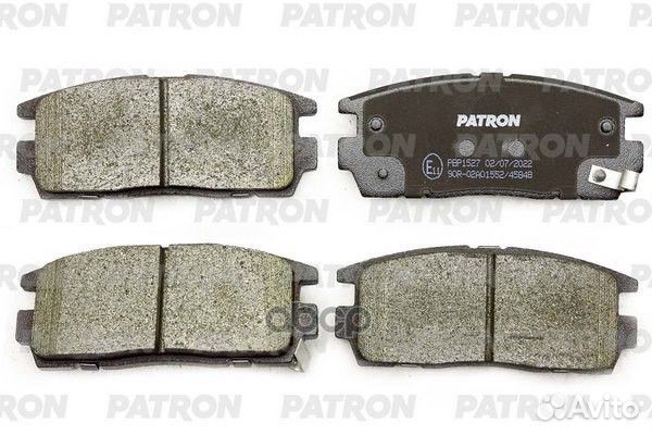 Колодки тормозные дисковые PBP1527 patron