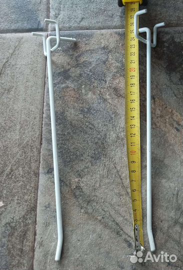 Крючки для перфорации, перфопанелей