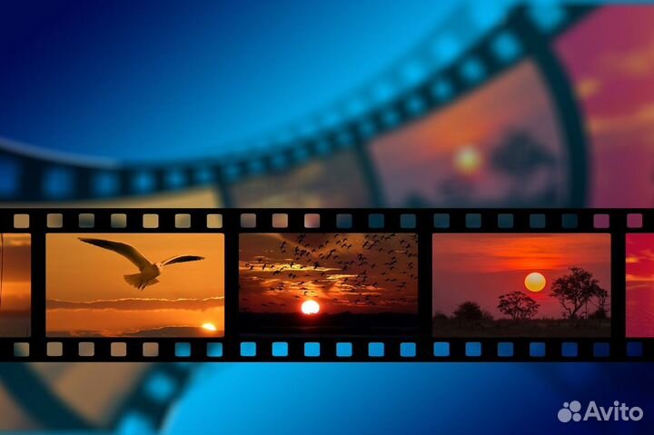 Футаж, видеомонтаж. Монтаж видео, слайд-шоу
