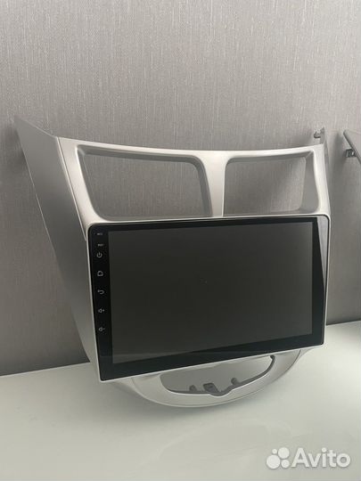 Магнитола для hyundai solaris хендэ солярис 1