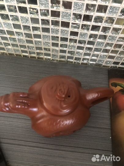 Заварочный чайник глиняный для пуэра